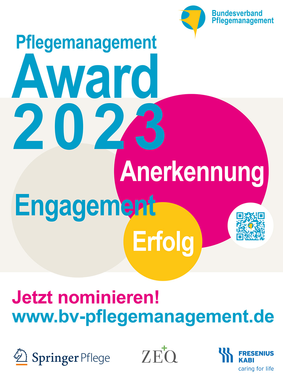 Pflegemanagement-Award 2023